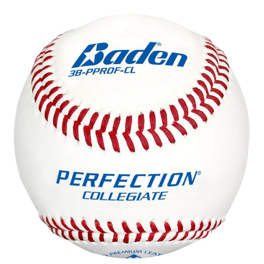 Ball Baden Sports | Perfection Collegiate Flat Seam Baseballs-1 Dozen