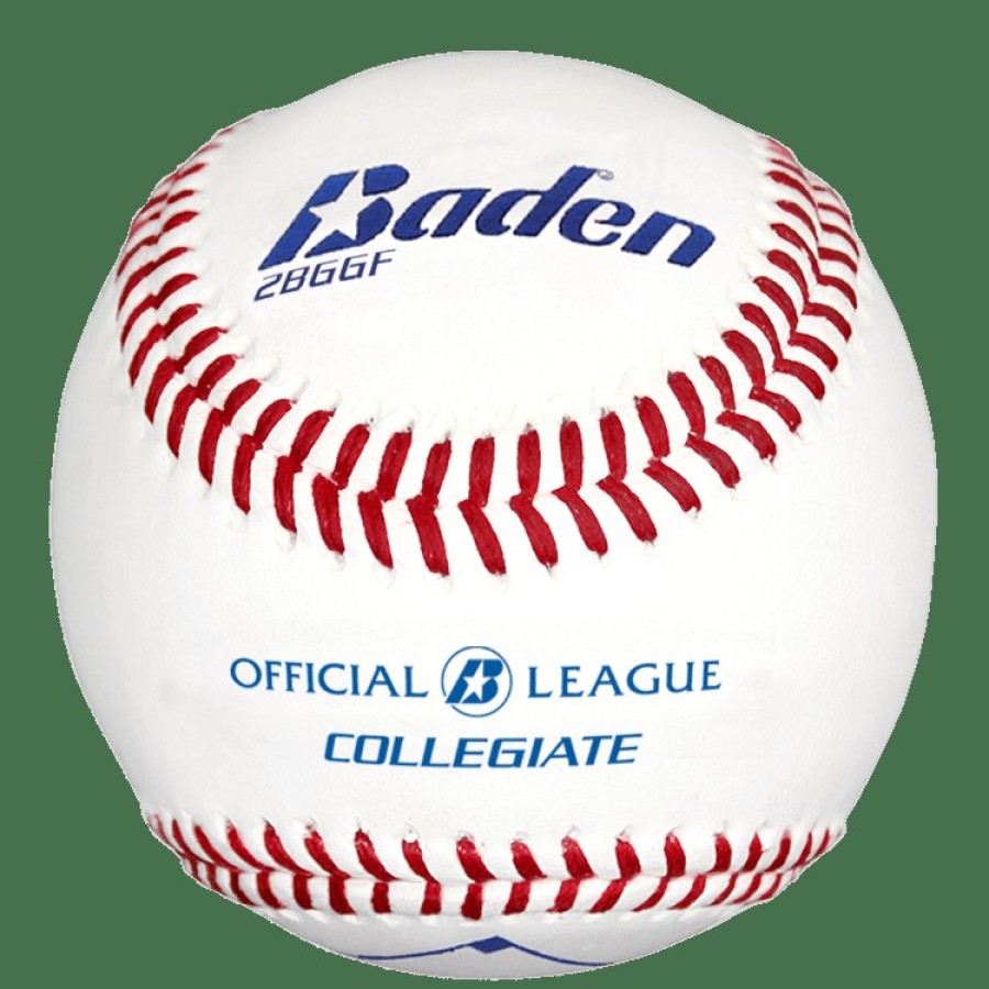 Ball Baden Sports | Official League Collegiate Flat Seam Baseballs-1 Dozen