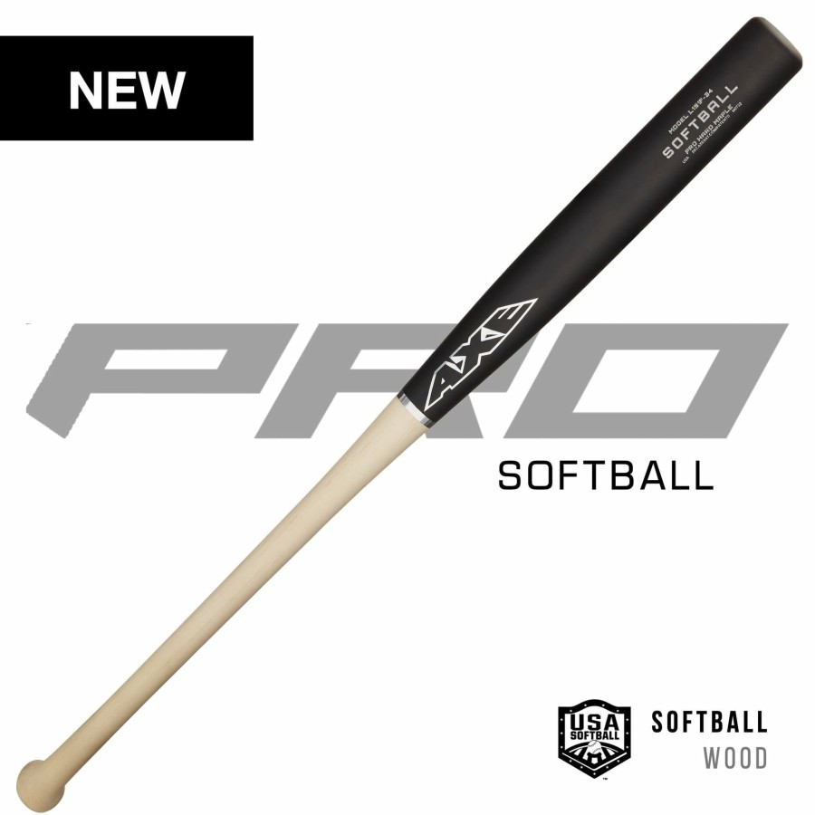 Ball Axe Bat | Pro Hard Maple Wood Softball Bat Asa